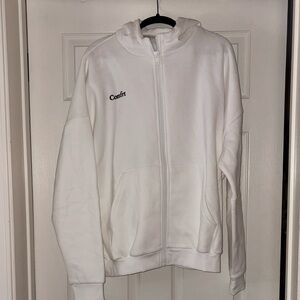 Comfrt - Snow Medium Zip-Up Hoodie